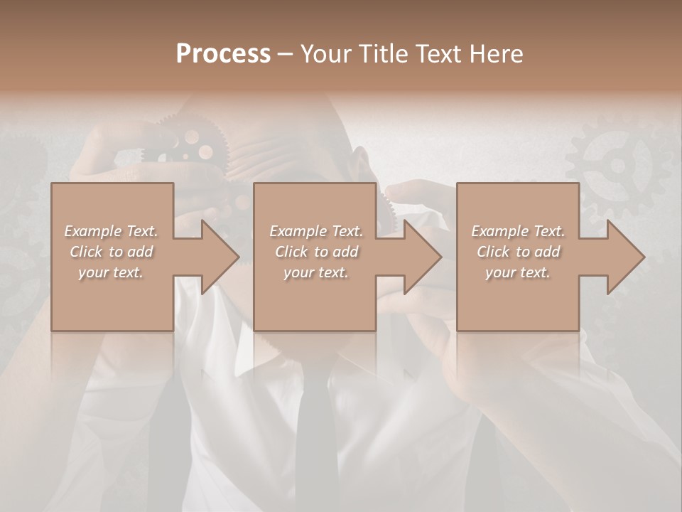 Conjunction Turn Engineering PowerPoint Template