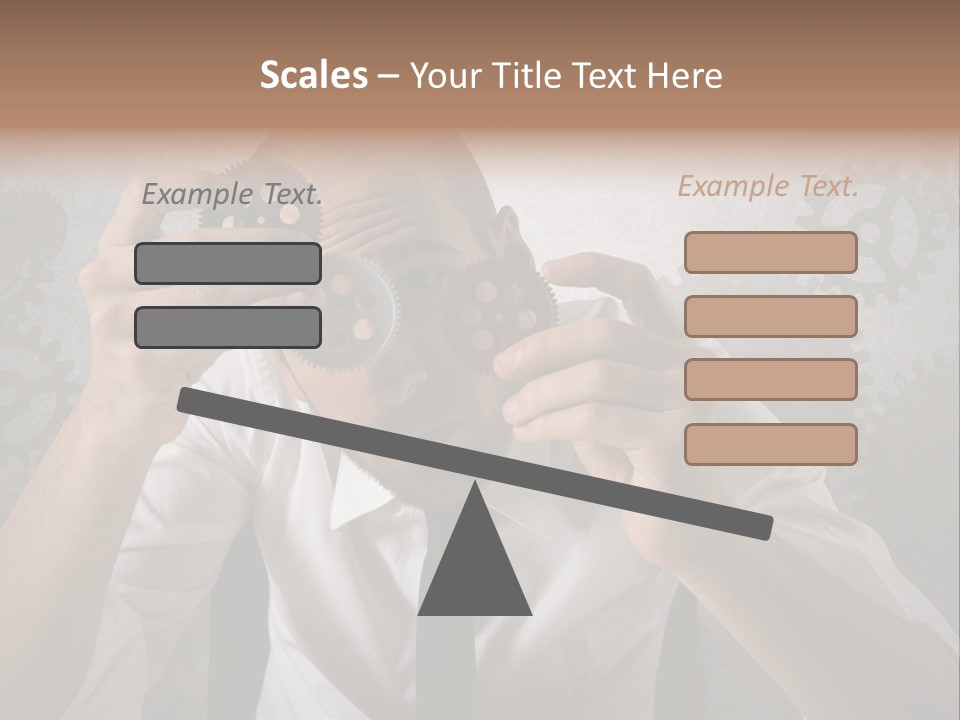 Conjunction Turn Engineering PowerPoint Template
