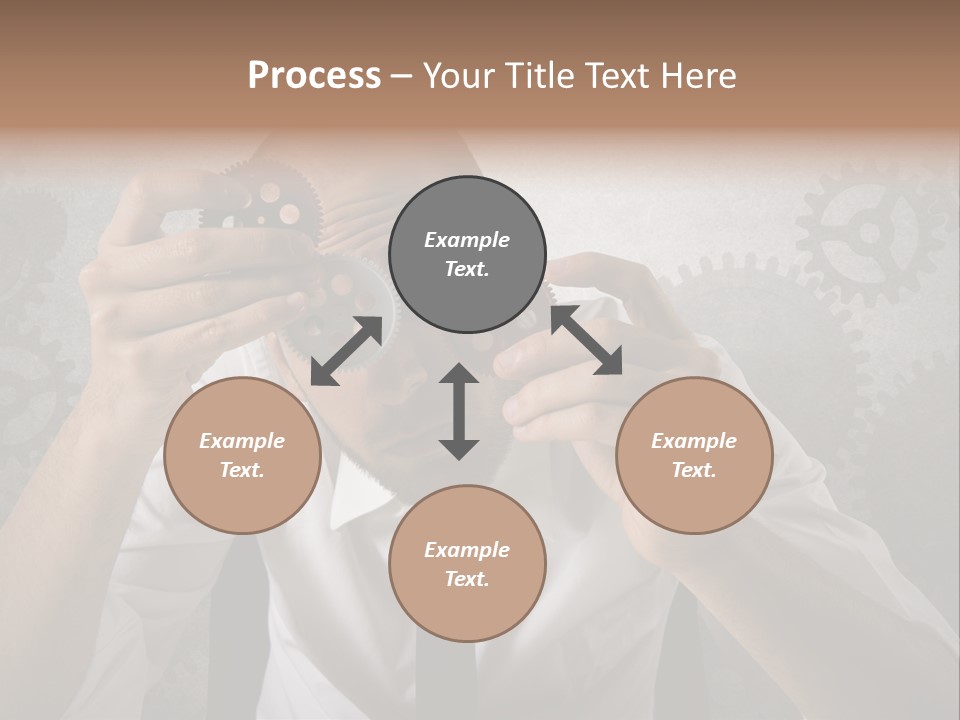 Conjunction Turn Engineering PowerPoint Template