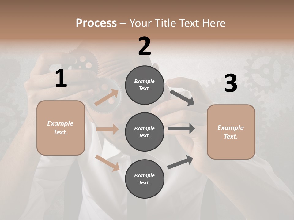 Conjunction Turn Engineering PowerPoint Template