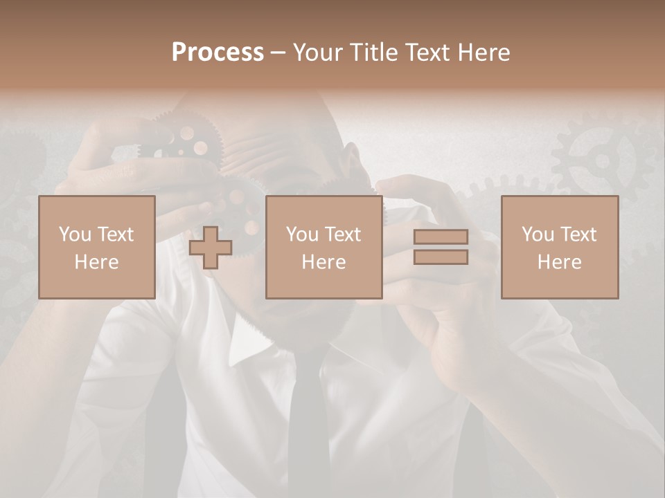 Conjunction Turn Engineering PowerPoint Template