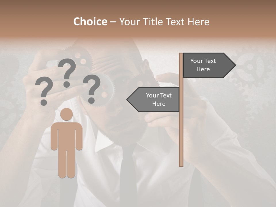 Conjunction Turn Engineering PowerPoint Template