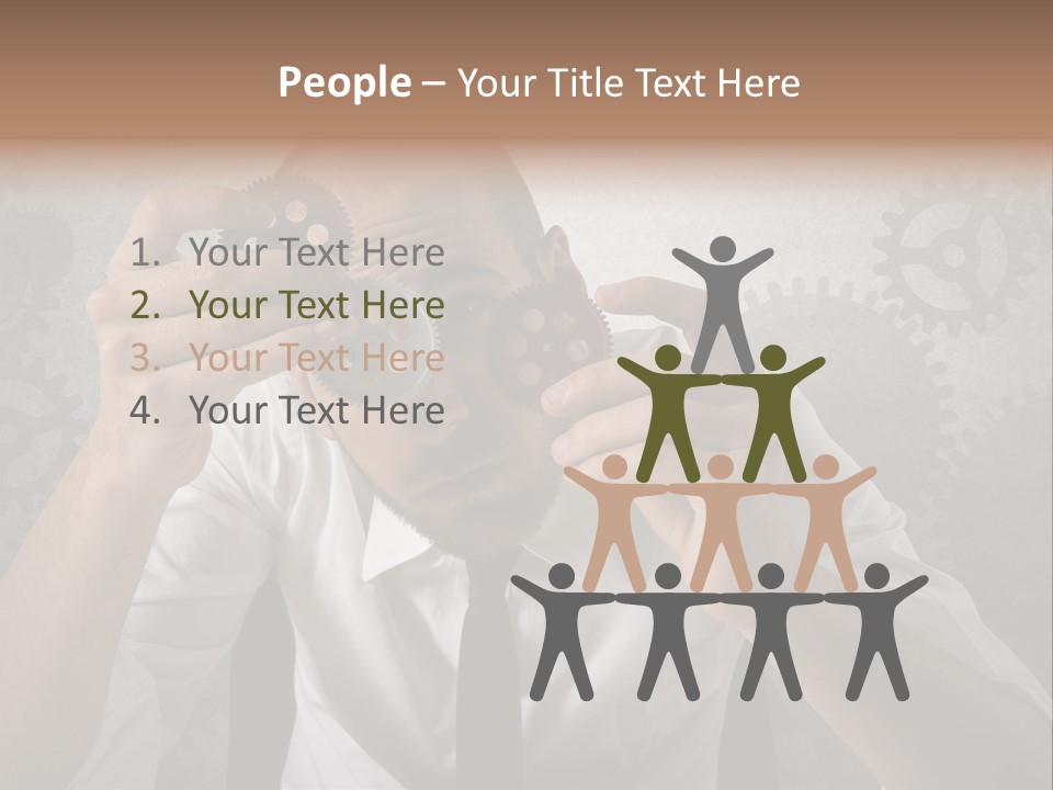 Conjunction Turn Engineering PowerPoint Template