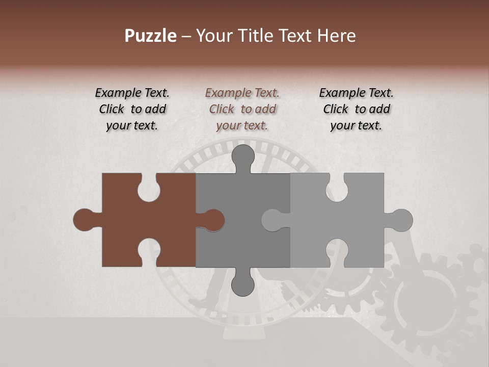 Suitcase Business Technology PowerPoint Template