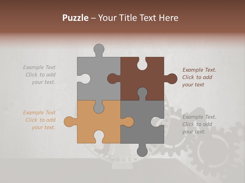 Suitcase Business Technology PowerPoint Template
