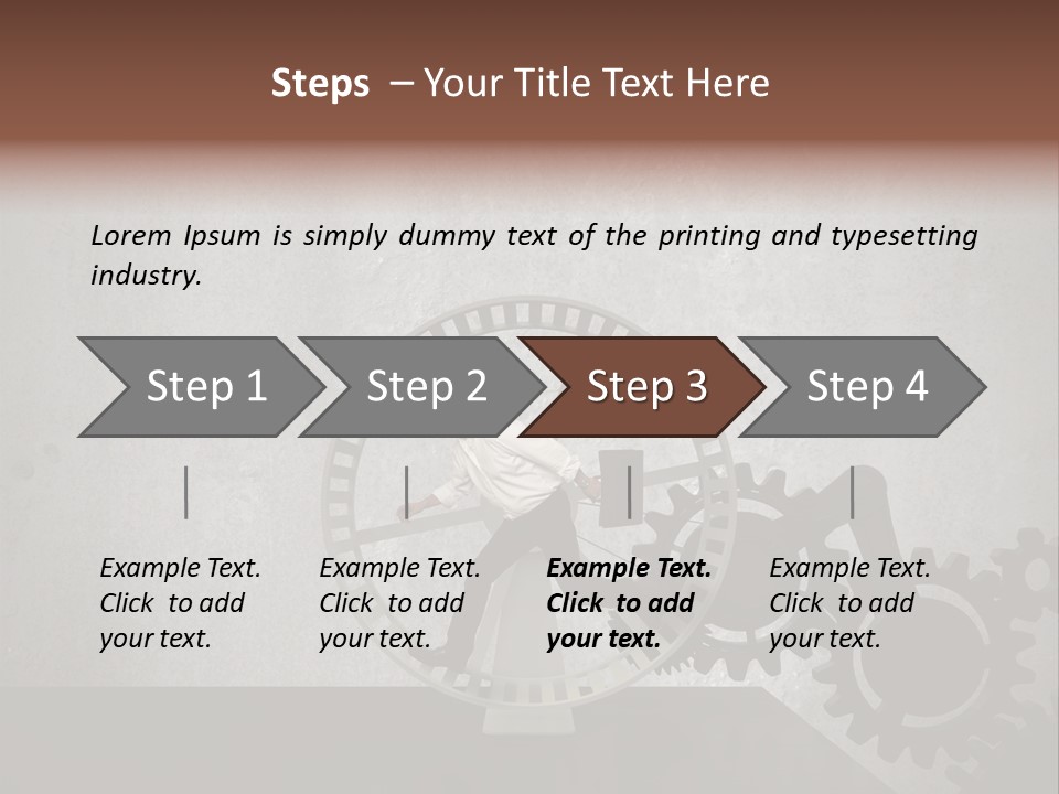 Suitcase Business Technology PowerPoint Template