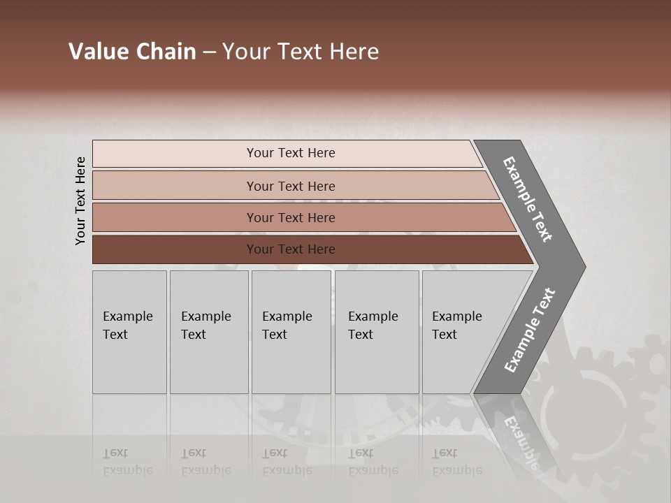 Suitcase Business Technology PowerPoint Template