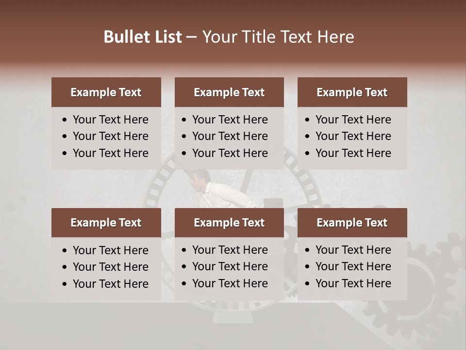 Suitcase Business Technology PowerPoint Template