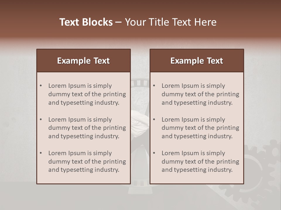 Suitcase Business Technology PowerPoint Template