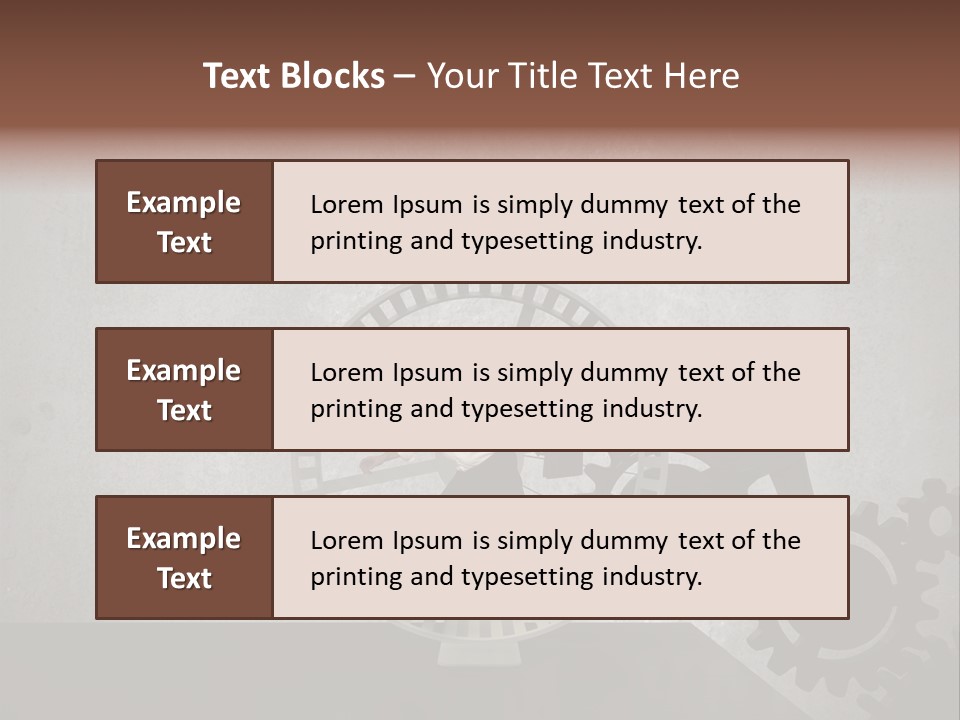 Suitcase Business Technology PowerPoint Template