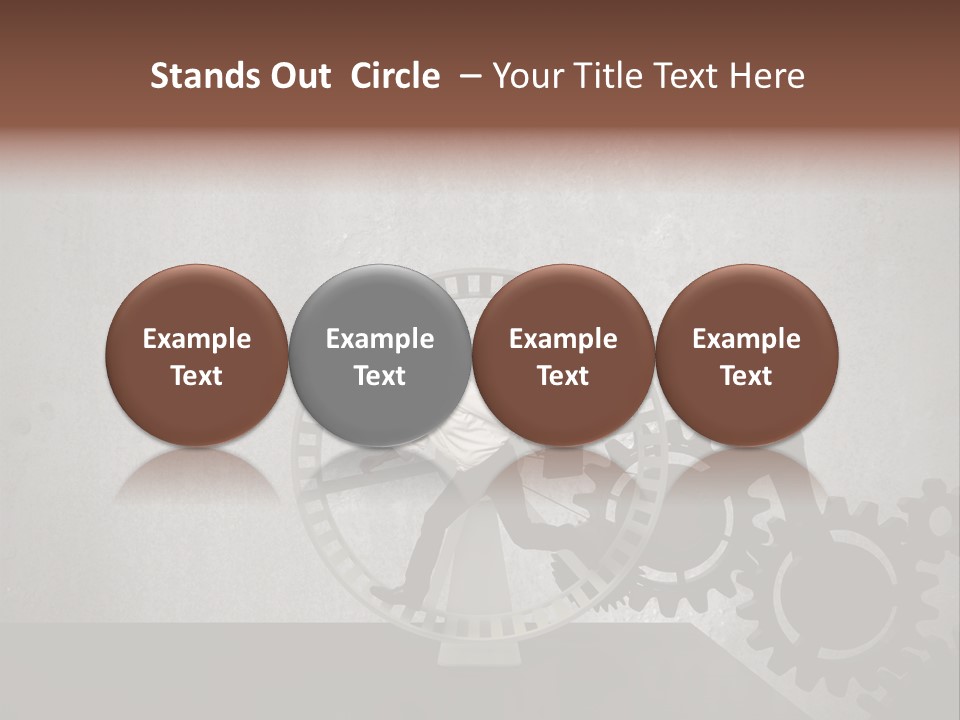 Suitcase Business Technology PowerPoint Template