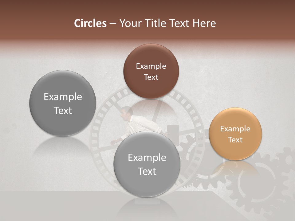 Suitcase Business Technology PowerPoint Template