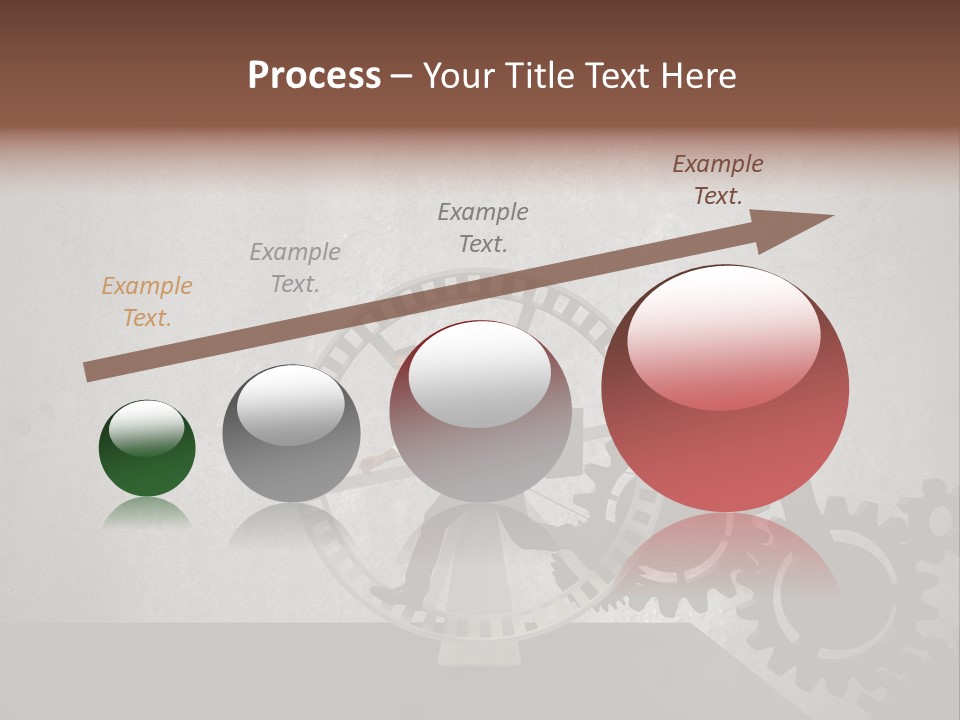 Suitcase Business Technology PowerPoint Template