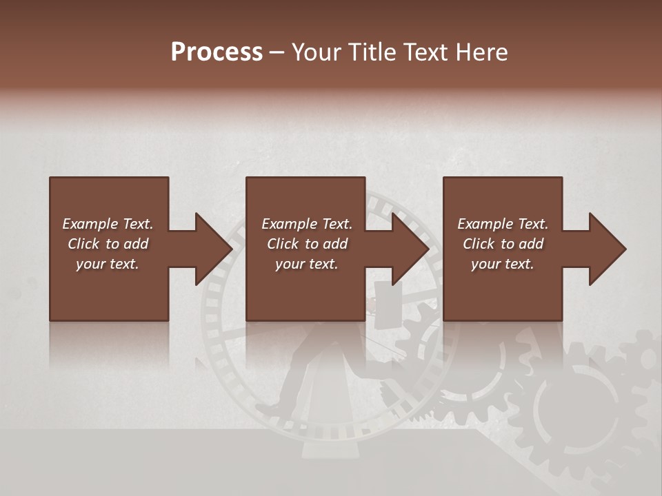 Suitcase Business Technology PowerPoint Template