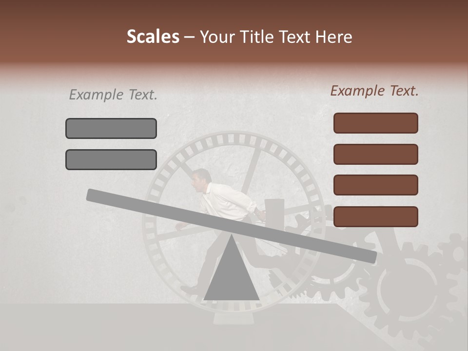 Suitcase Business Technology PowerPoint Template