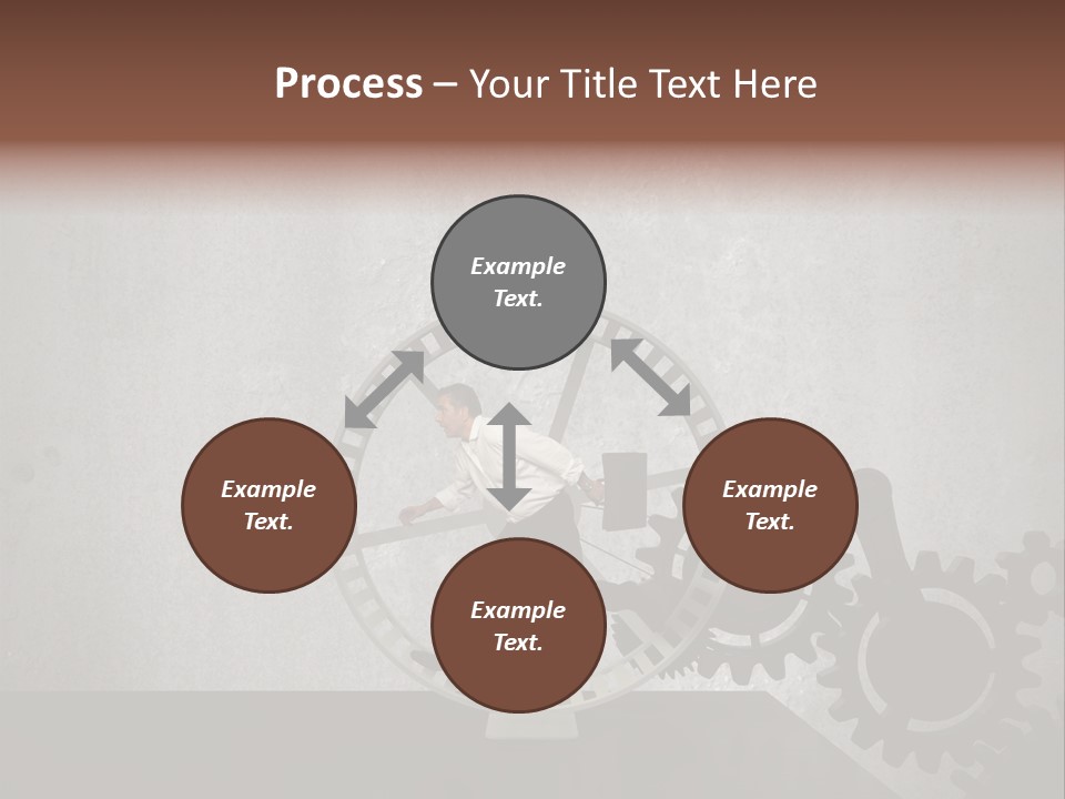 Suitcase Business Technology PowerPoint Template