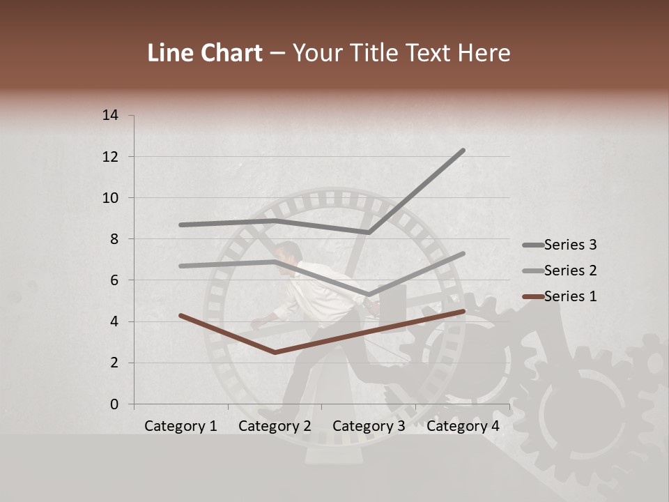 Suitcase Business Technology PowerPoint Template