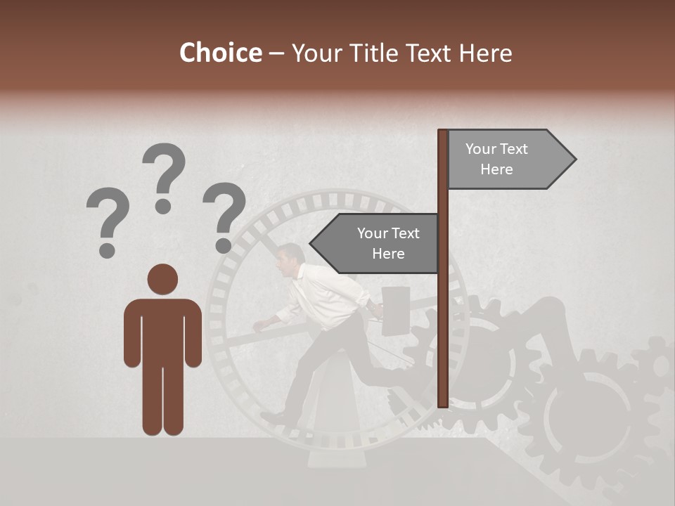 Suitcase Business Technology PowerPoint Template
