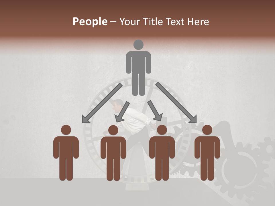 Suitcase Business Technology PowerPoint Template