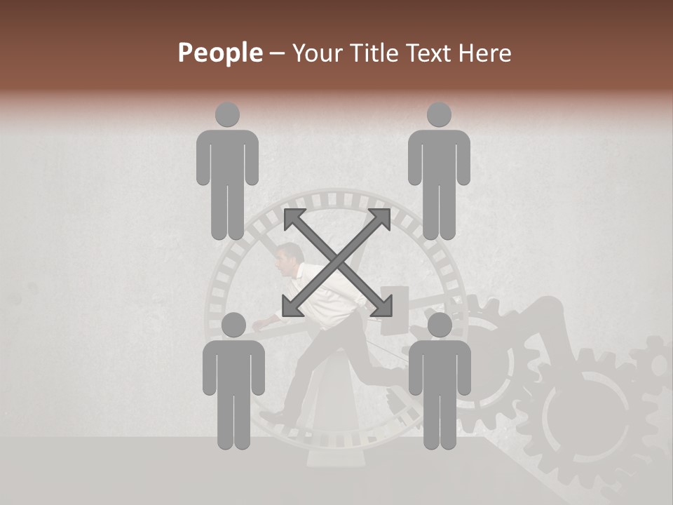 Suitcase Business Technology PowerPoint Template