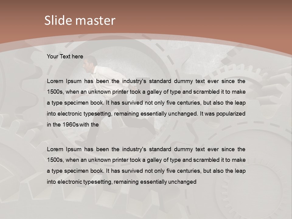 Solution Wheel Manager PowerPoint Template
