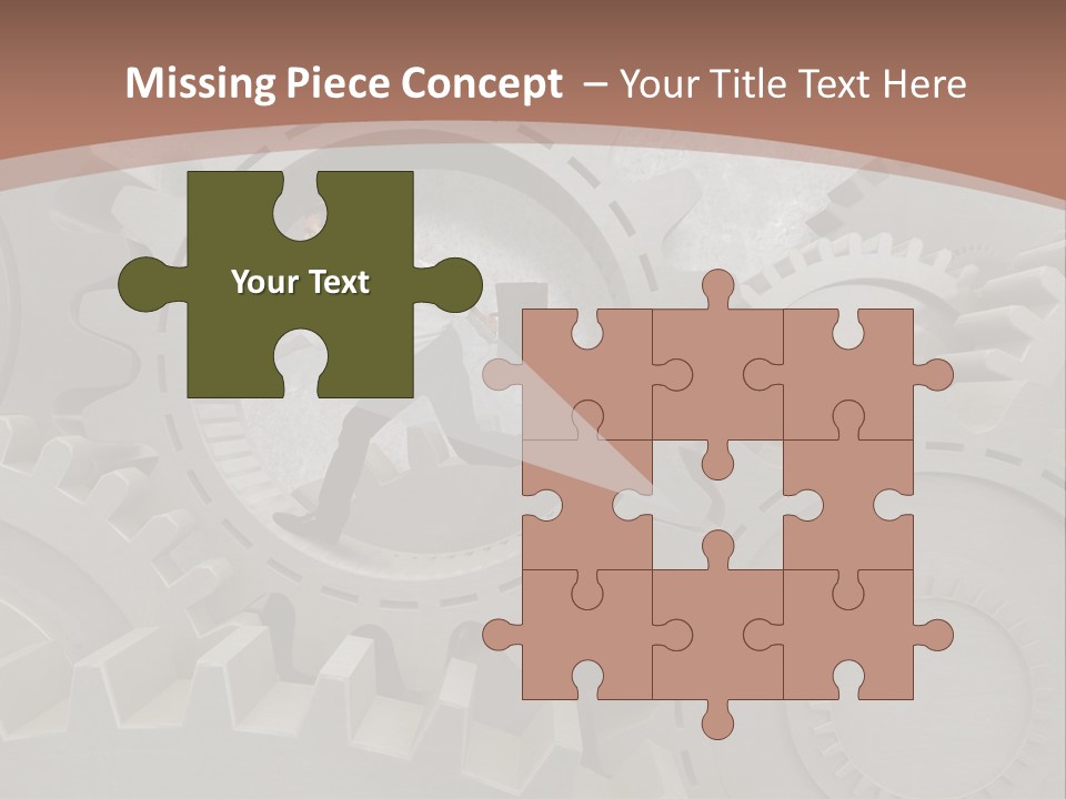 Solution Wheel Manager PowerPoint Template