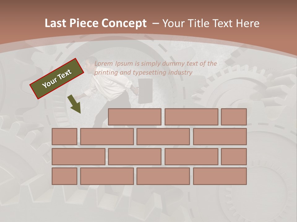 Solution Wheel Manager PowerPoint Template