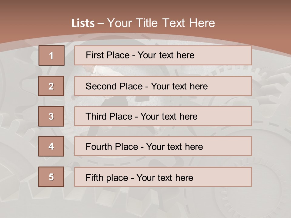 Solution Wheel Manager PowerPoint Template