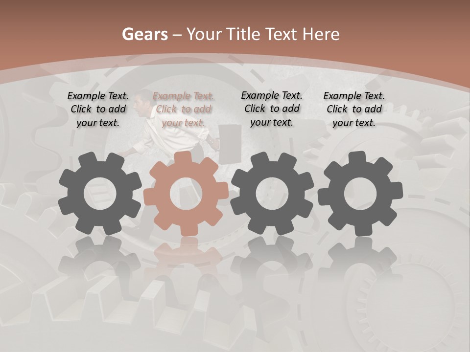 Solution Wheel Manager PowerPoint Template