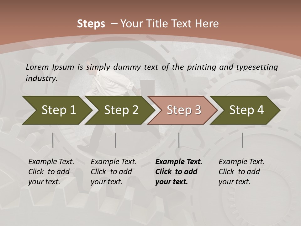 Solution Wheel Manager PowerPoint Template