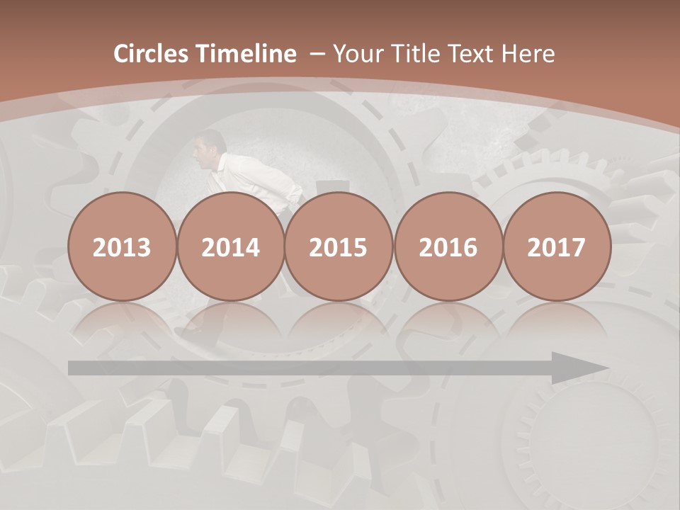 Solution Wheel Manager PowerPoint Template
