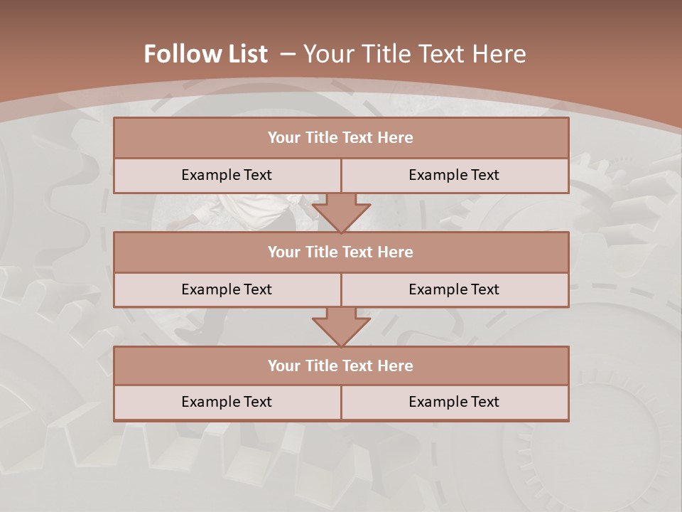 Solution Wheel Manager PowerPoint Template