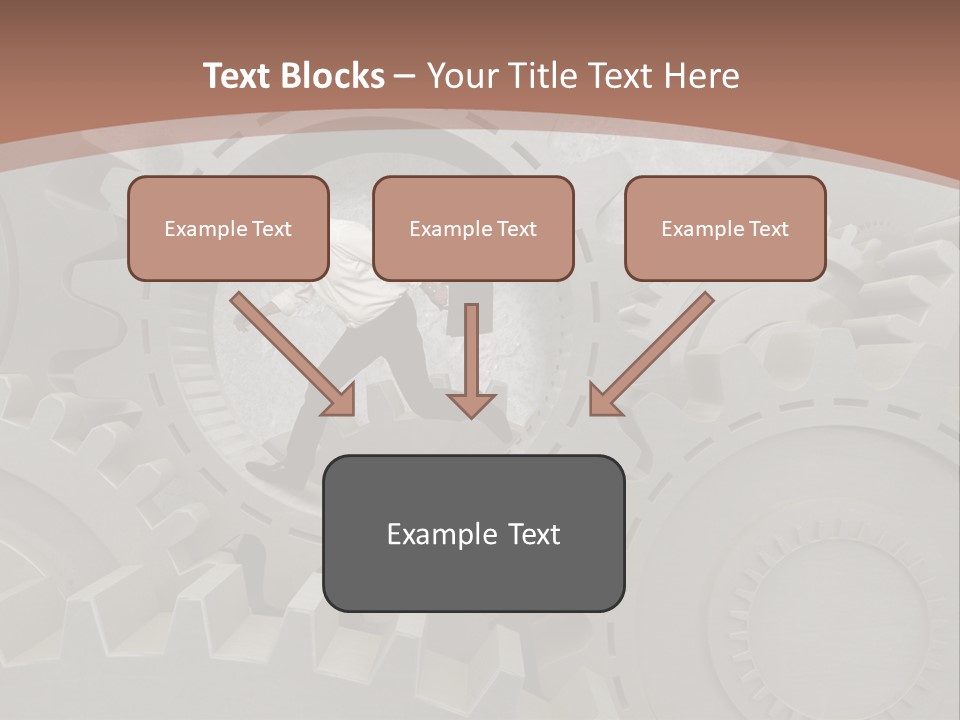 Solution Wheel Manager PowerPoint Template