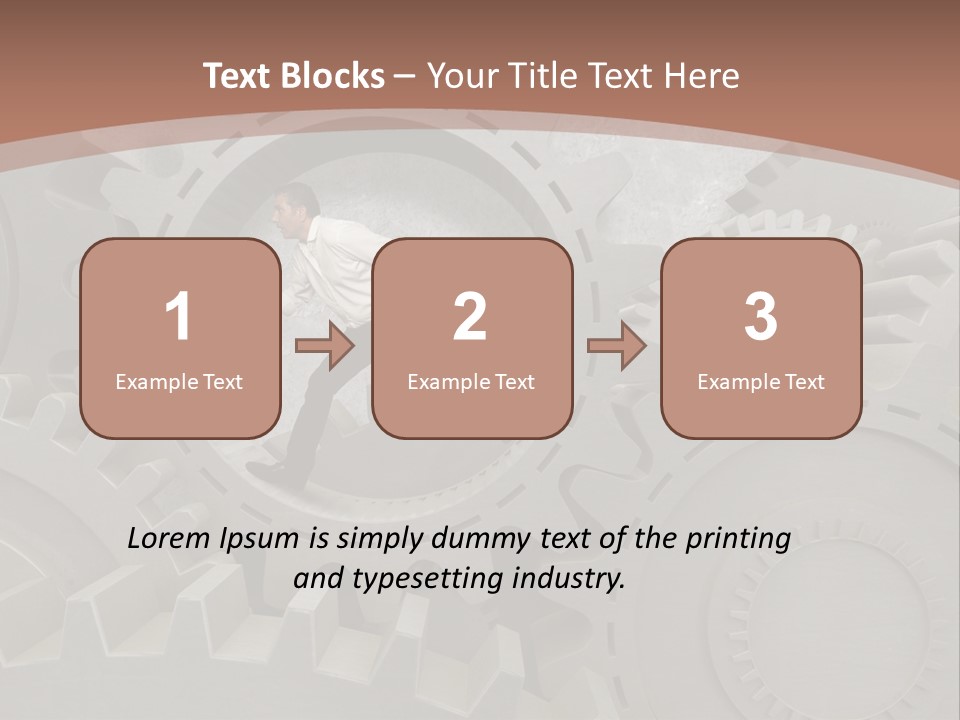 Solution Wheel Manager PowerPoint Template