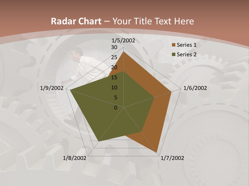 Solution Wheel Manager PowerPoint Template
