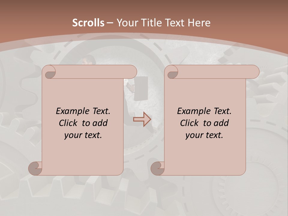 Solution Wheel Manager PowerPoint Template