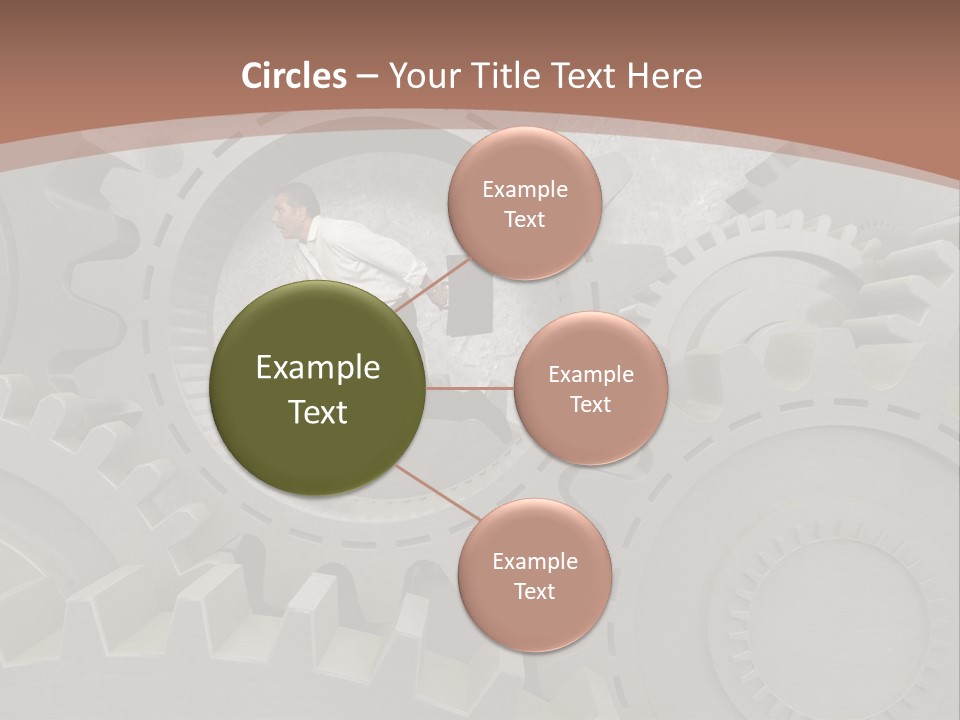 Solution Wheel Manager PowerPoint Template