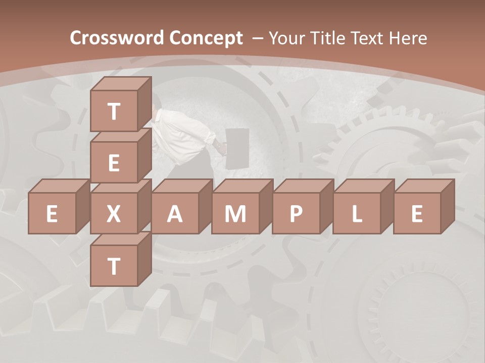 Solution Wheel Manager PowerPoint Template