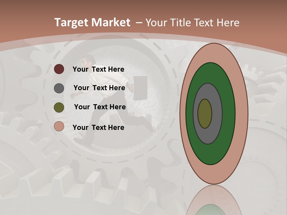 Solution Wheel Manager PowerPoint Template