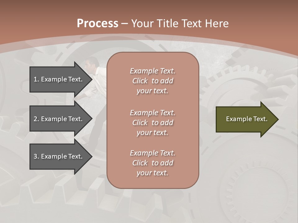 Solution Wheel Manager PowerPoint Template