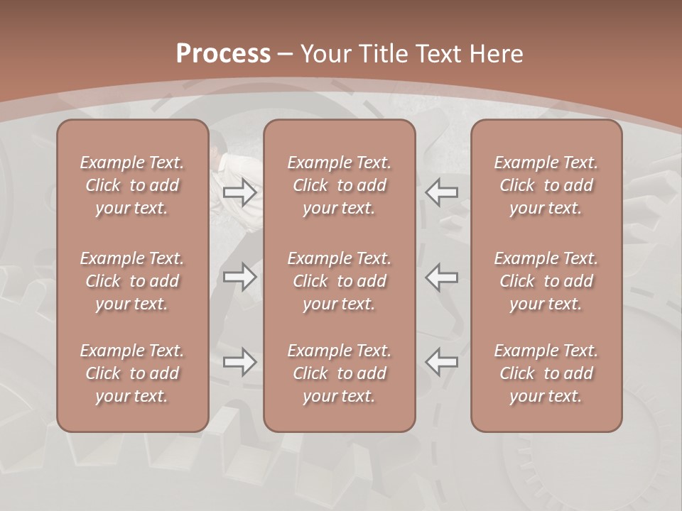 Solution Wheel Manager PowerPoint Template