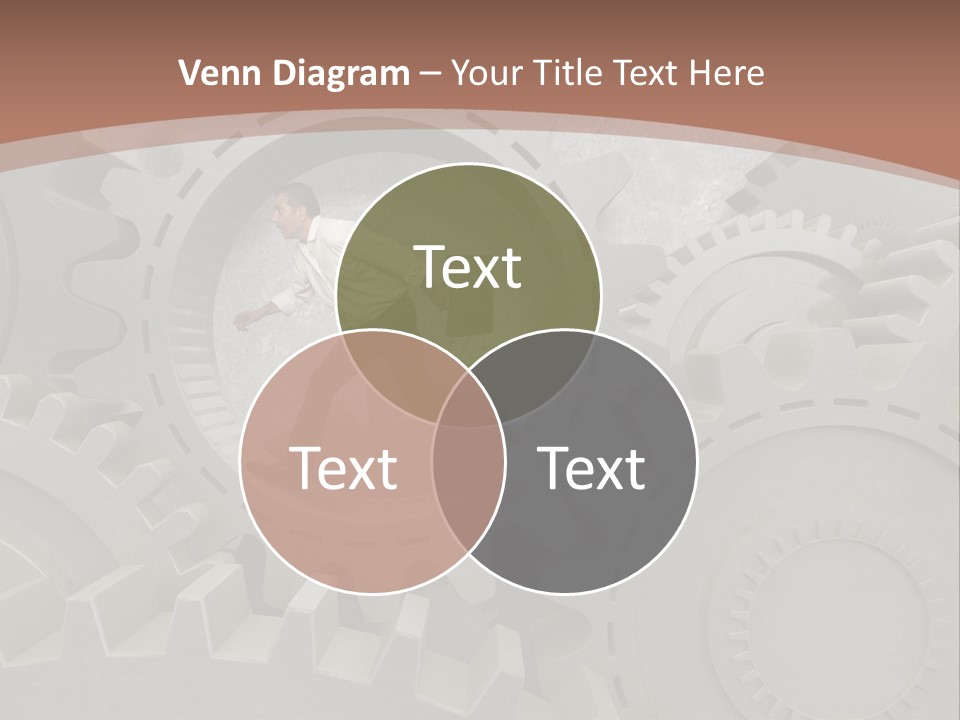 Solution Wheel Manager PowerPoint Template