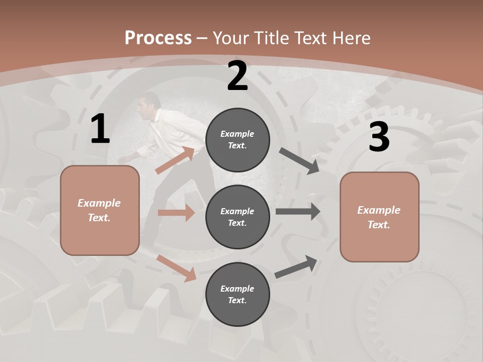 Solution Wheel Manager PowerPoint Template