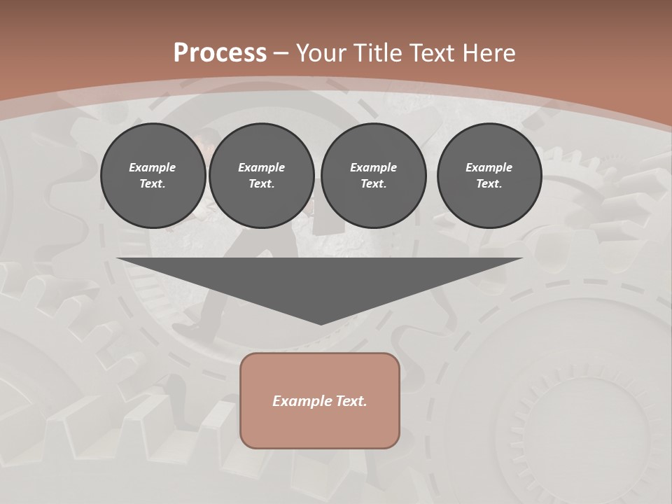 Solution Wheel Manager PowerPoint Template