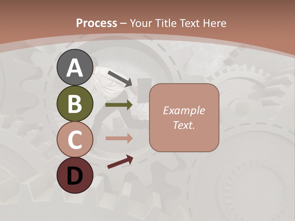 Solution Wheel Manager PowerPoint Template