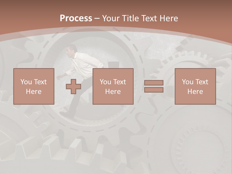 Solution Wheel Manager PowerPoint Template
