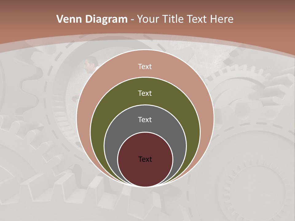 Solution Wheel Manager PowerPoint Template