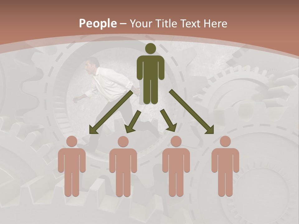 Solution Wheel Manager PowerPoint Template