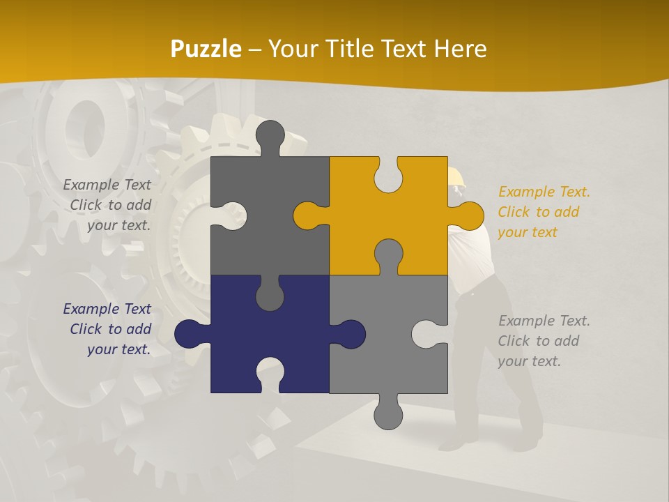 Industrial Business Occupation PowerPoint Template