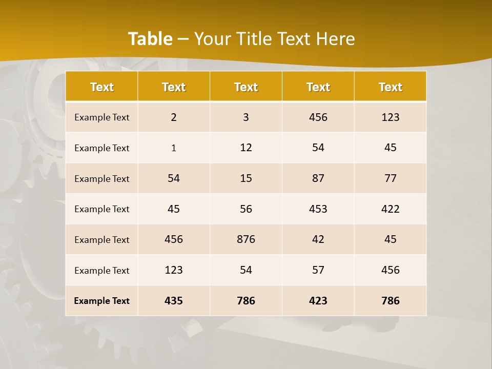 Industrial Business Occupation PowerPoint Template